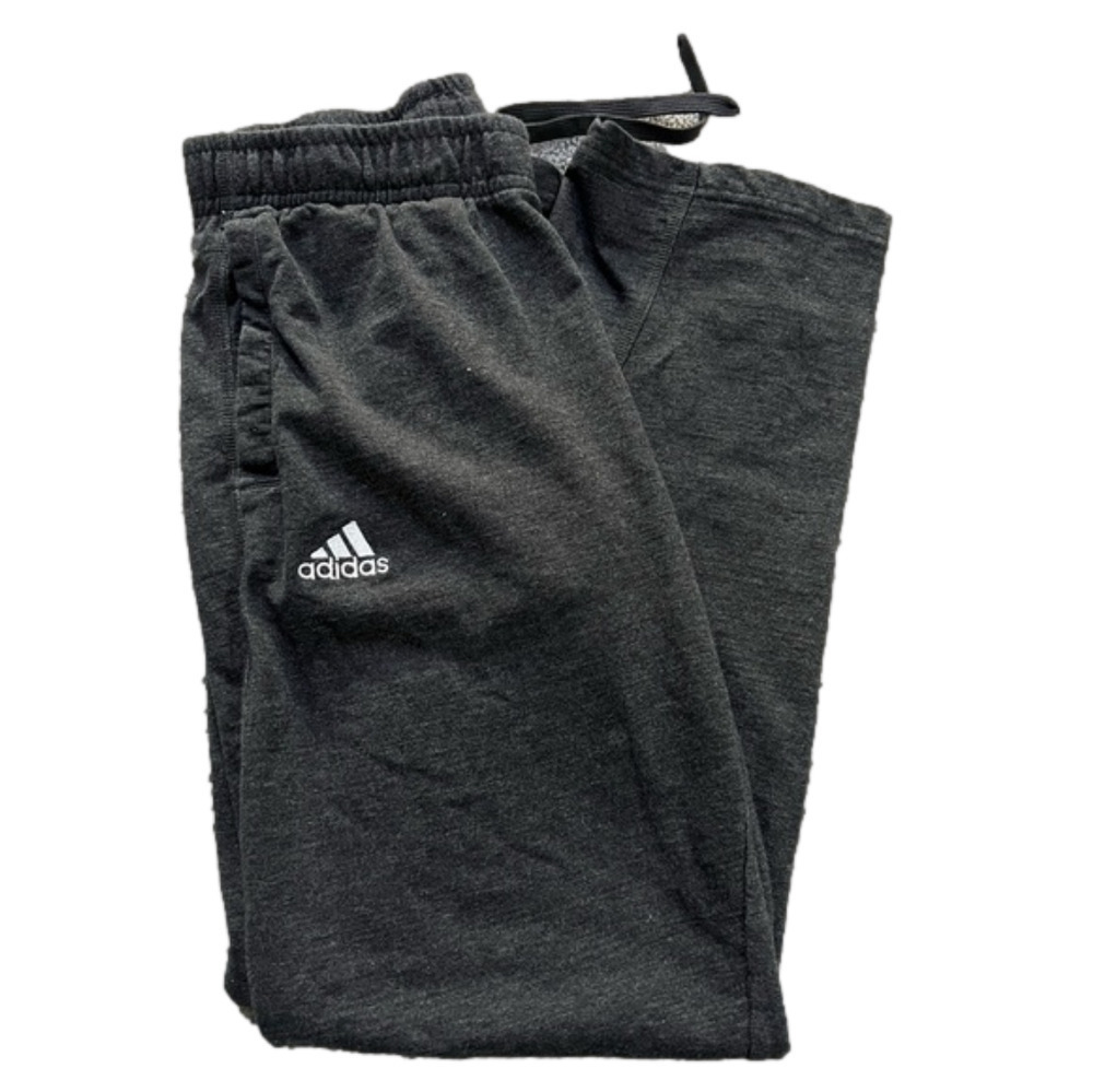 ADIDAS Men’s Medium Grey Straight Leg Athletic Team Canada Pants Joggers, VGUC